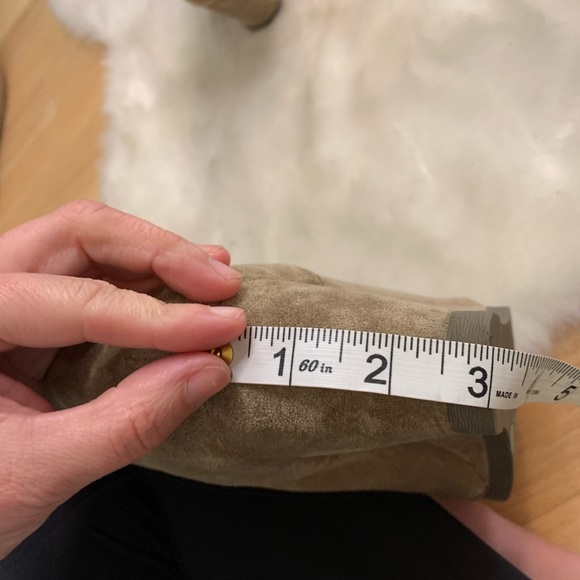 NWOT! Madden Girl Lace Up Wedge Booties, Suede 9 - Picture 6 of 9